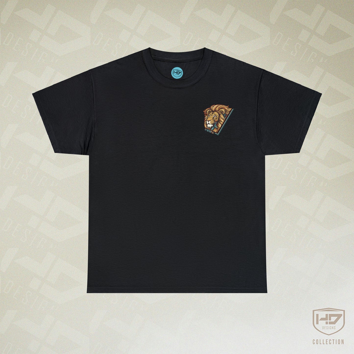 Hunt Like A Lion Traditional Style Graphic Tee | HD Design Co.
