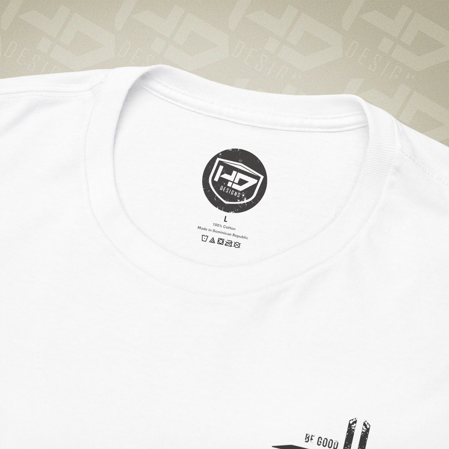 Dogged Disciple Heavy Cotton Tee – Defined Faith, Strength & Purpose