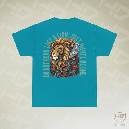 Hunt Like A Lion Traditional Style Graphic Tee | HD Design Co.