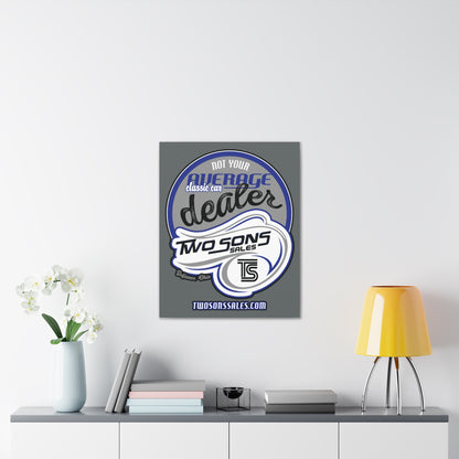 Two Sons Vintage Novelty Brand Canvas Print | HD Designs