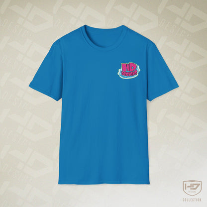 Good Vibes Surfing Turtle Tee | HD Designs Hand-Drawn