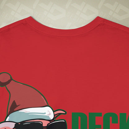 Meat Shop Deck the Halls with Bacon Novelty Tee | HD Designs