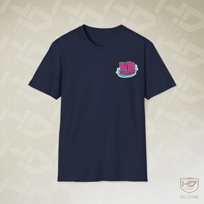 Good Vibes Surfing Turtle Tee | HD Designs Hand-Drawn