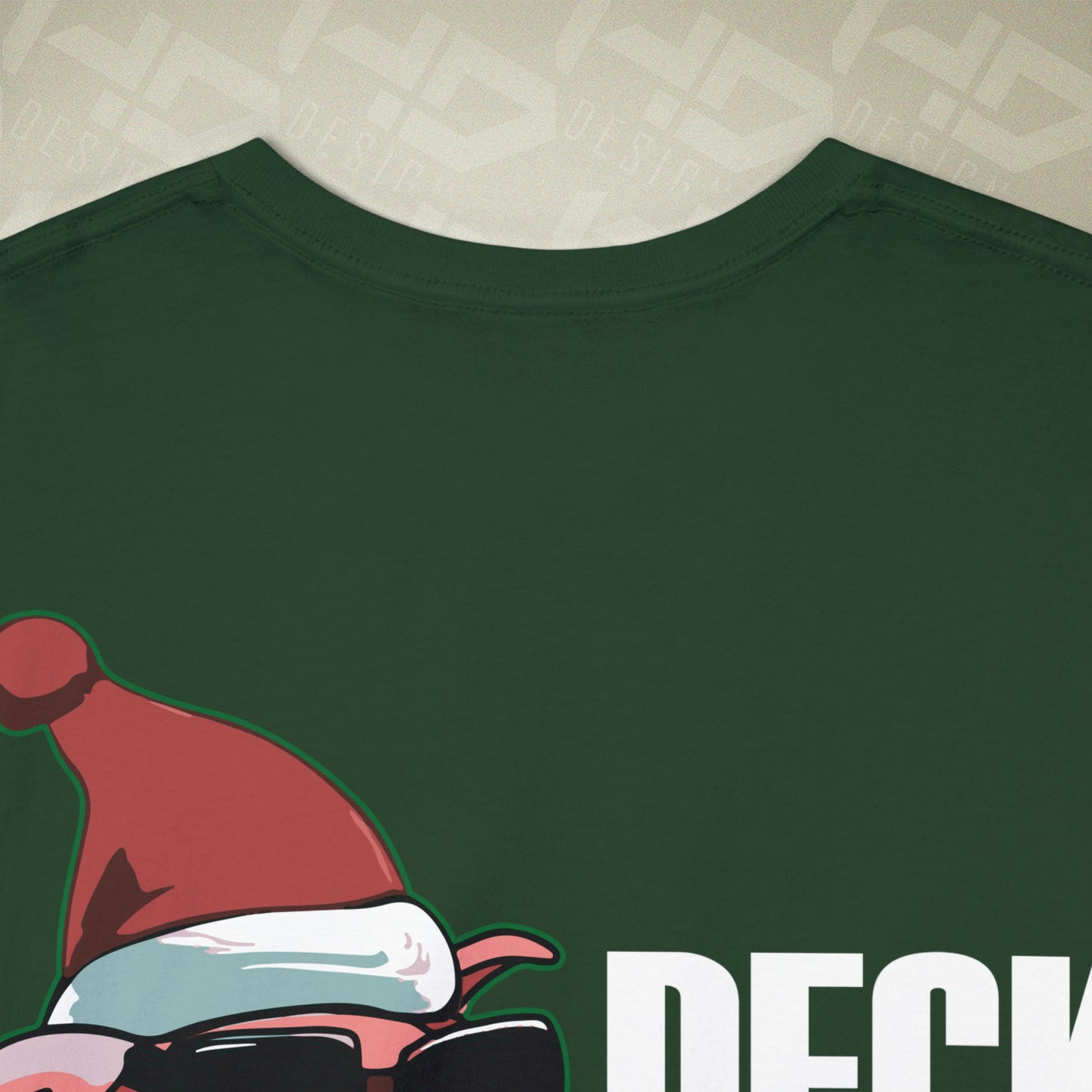 Meat Shop Deck the Halls with Bacon Novelty Tee | HD Designs