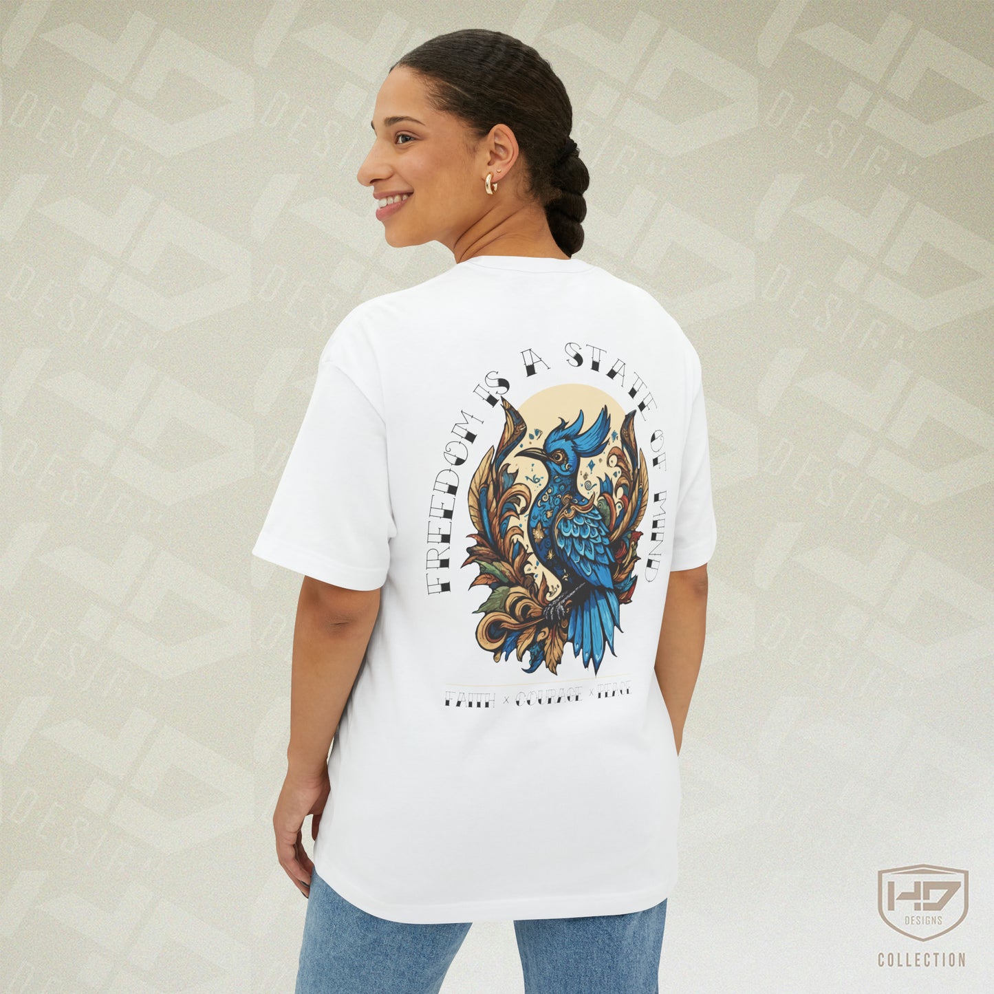 Freedom Traditional Style Graphic Tee | HD Design Co.