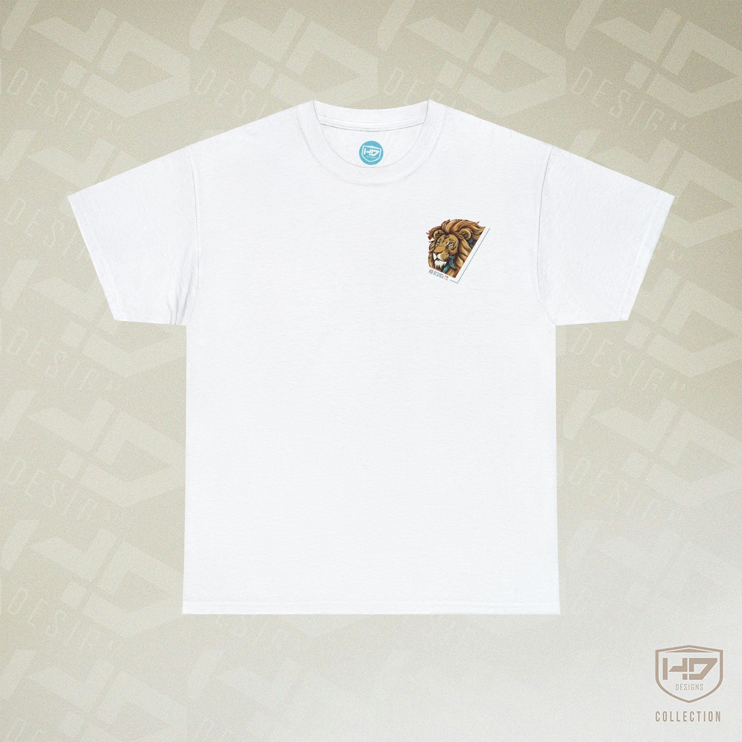 Hunt Like A Lion Traditional Style Graphic Tee | HD Design Co.