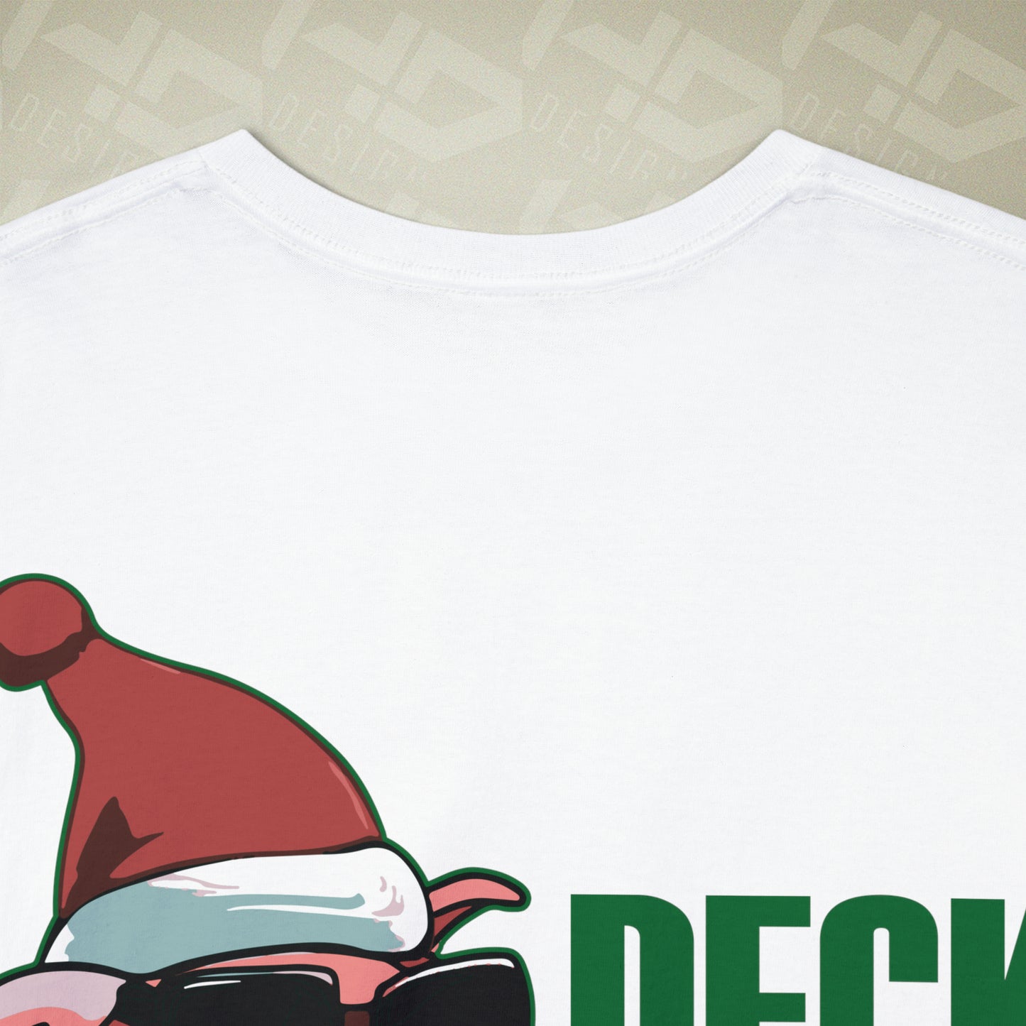 Meat Shop Deck the Halls with Bacon Novelty Tee | HD Designs