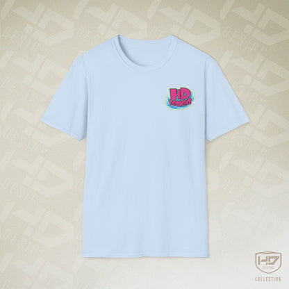 Good Vibes Surfing Turtle Tee | HD Designs Hand-Drawn