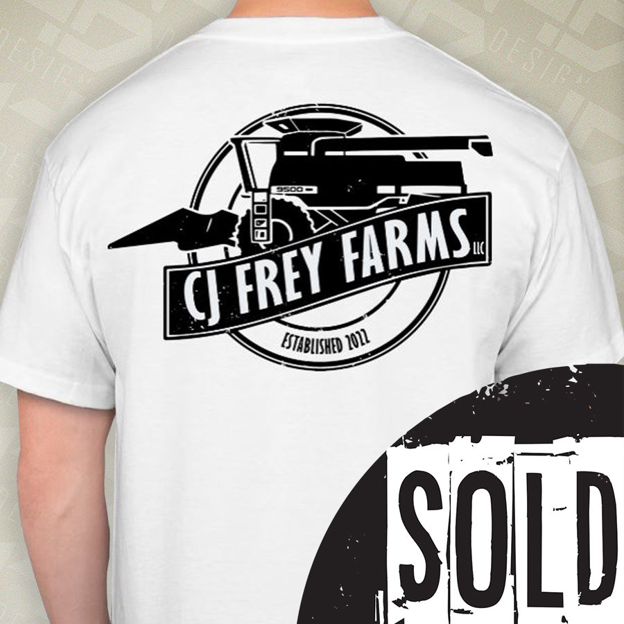 CJ Frey Farms Custom Logo Design | HD Designs