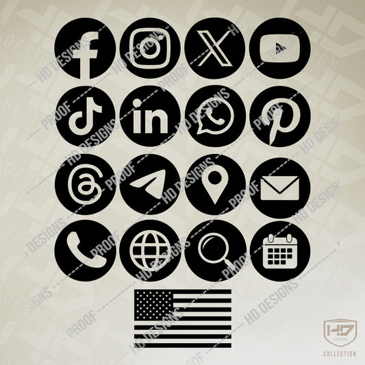 High Resolution Essential Business Icon Set | Digital Download