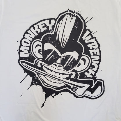 Monkey Wrench Distressed Graphic Band Tee | HD Designs