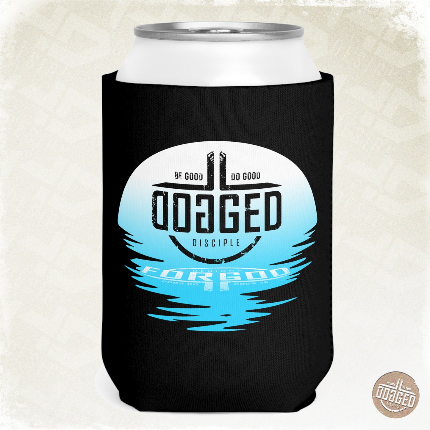 High Resolution Dogged Disciple Easy Water Design  | Digital Download